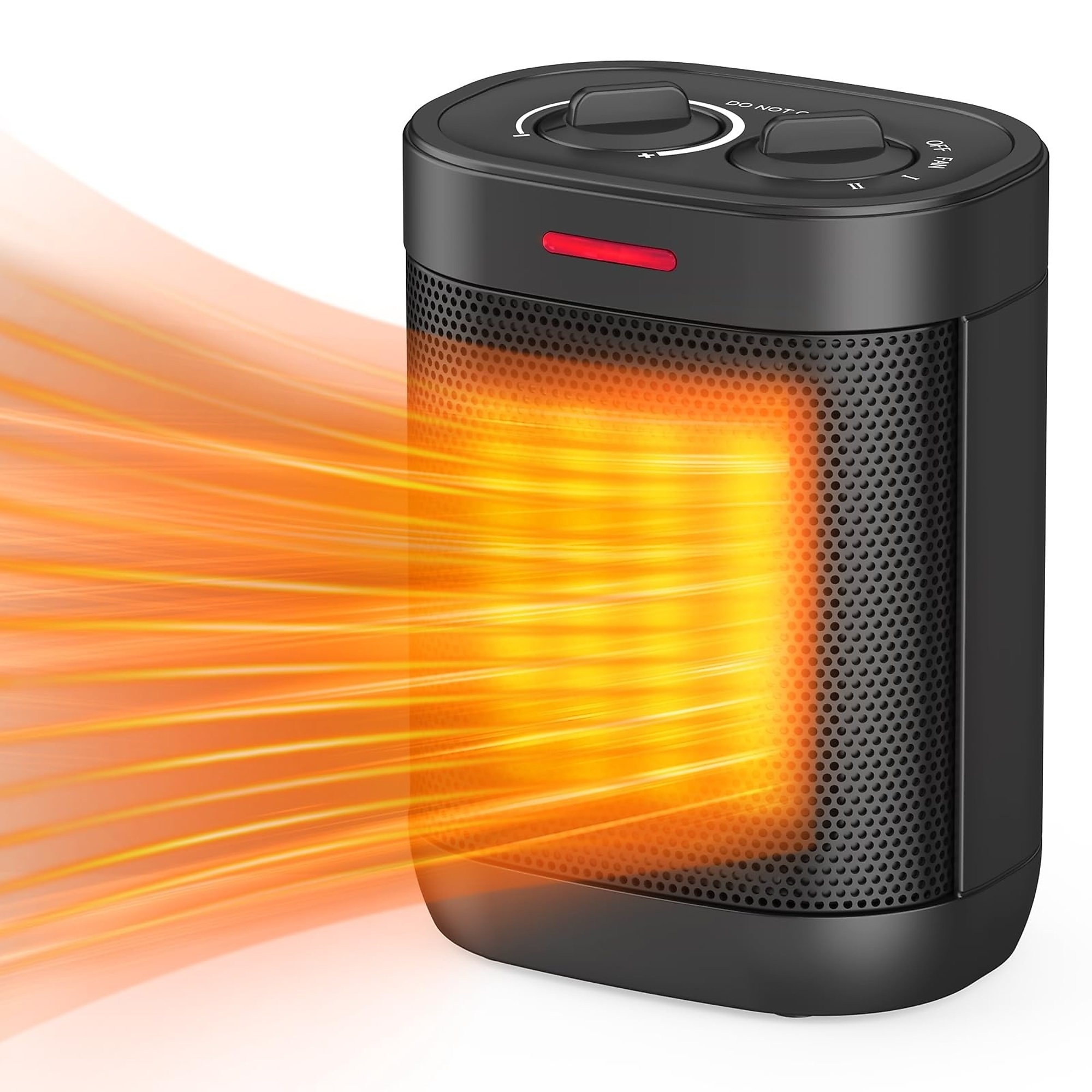 EdenDirect 1500W Portable Space Heater, PTC Ceramic Indoor Heater, ETL-Certified